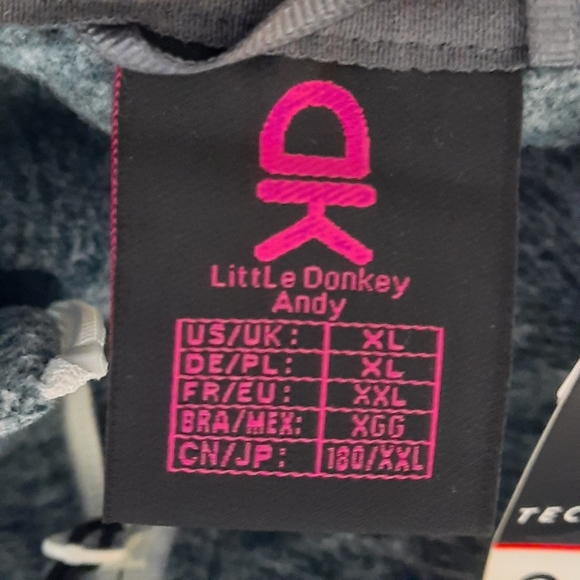 Little Donkey Andy Vest Women's XL Gray Fleece Sports Outdoors Sleeveless - Picture 3 of 8
